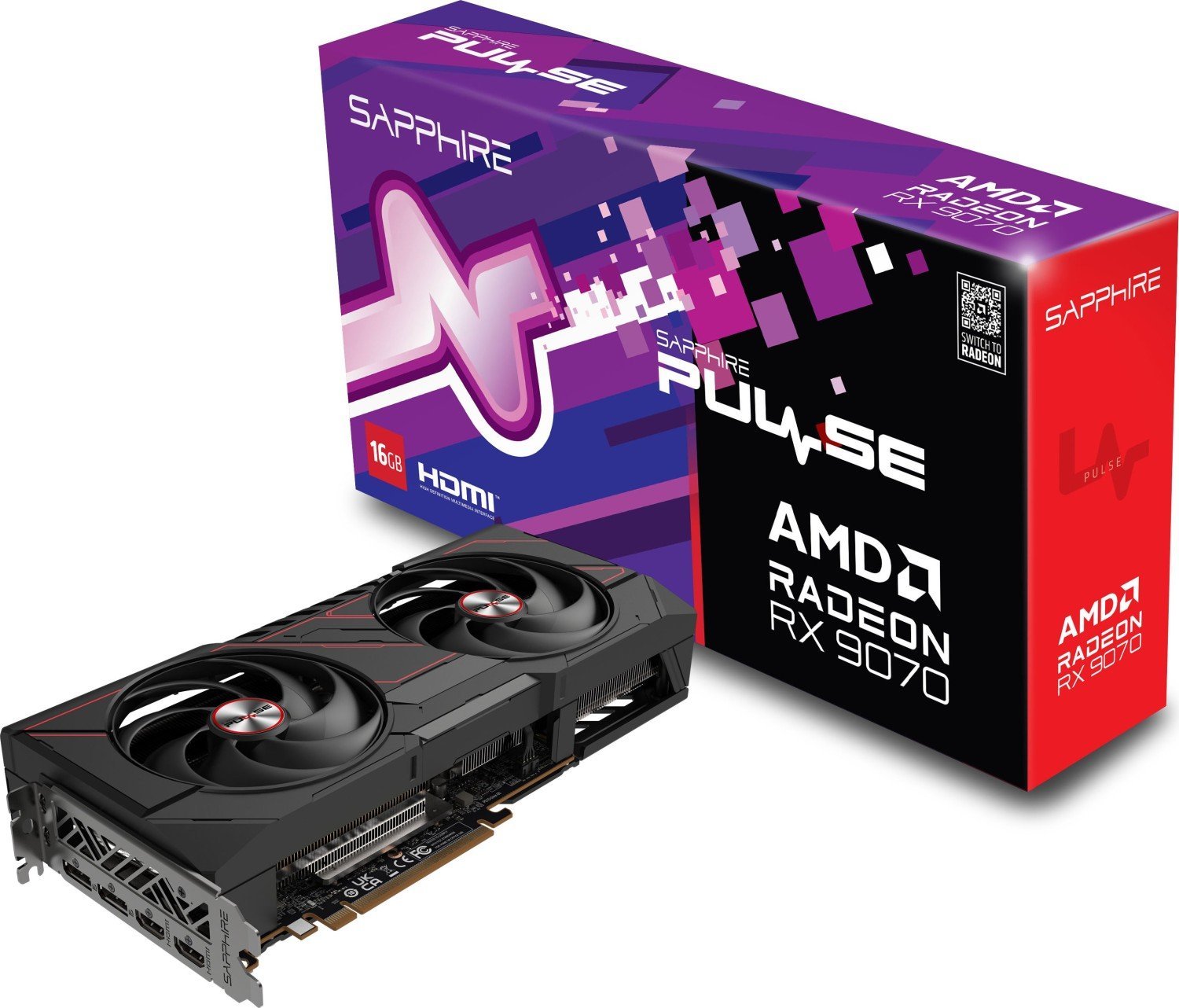 Sapphire Radeon RX 9070 Technology PULSE