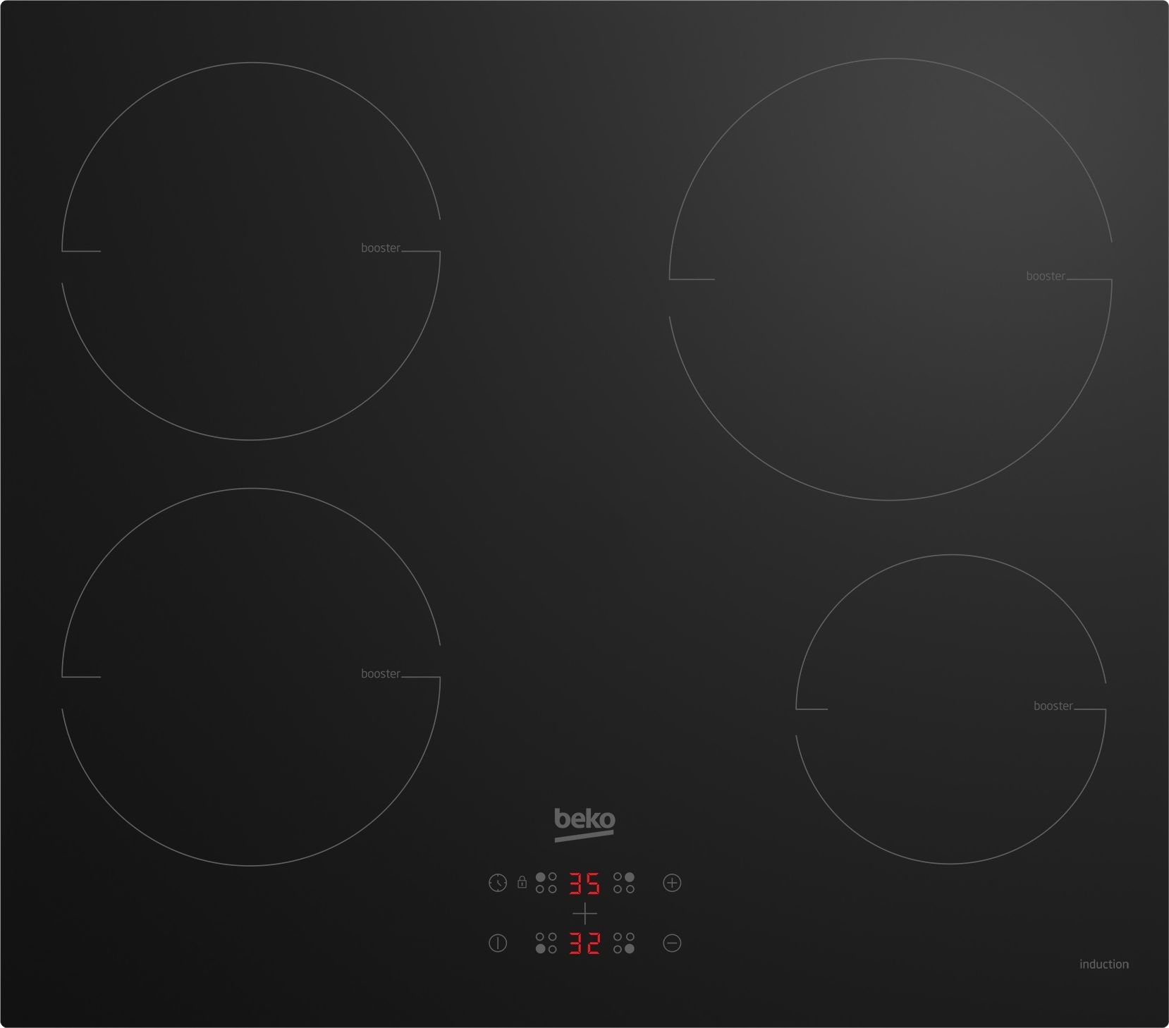Beko Induction hob HII64400MT | HII64400MT