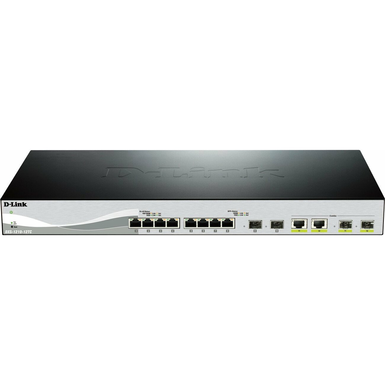 D-Link DXS-1210-12TC/E12-Port Smart Managed 10G 4x