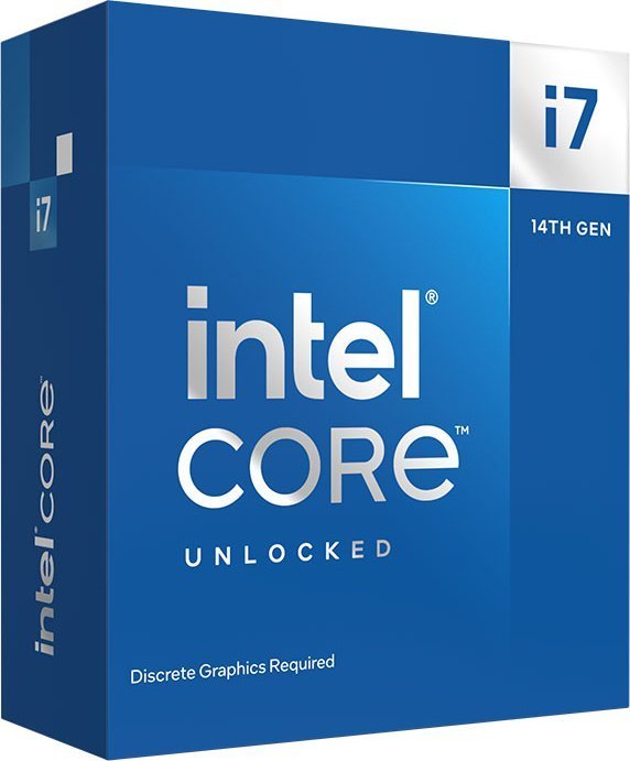 Intel Core i7-14700KF Processor, 20C/28T, up