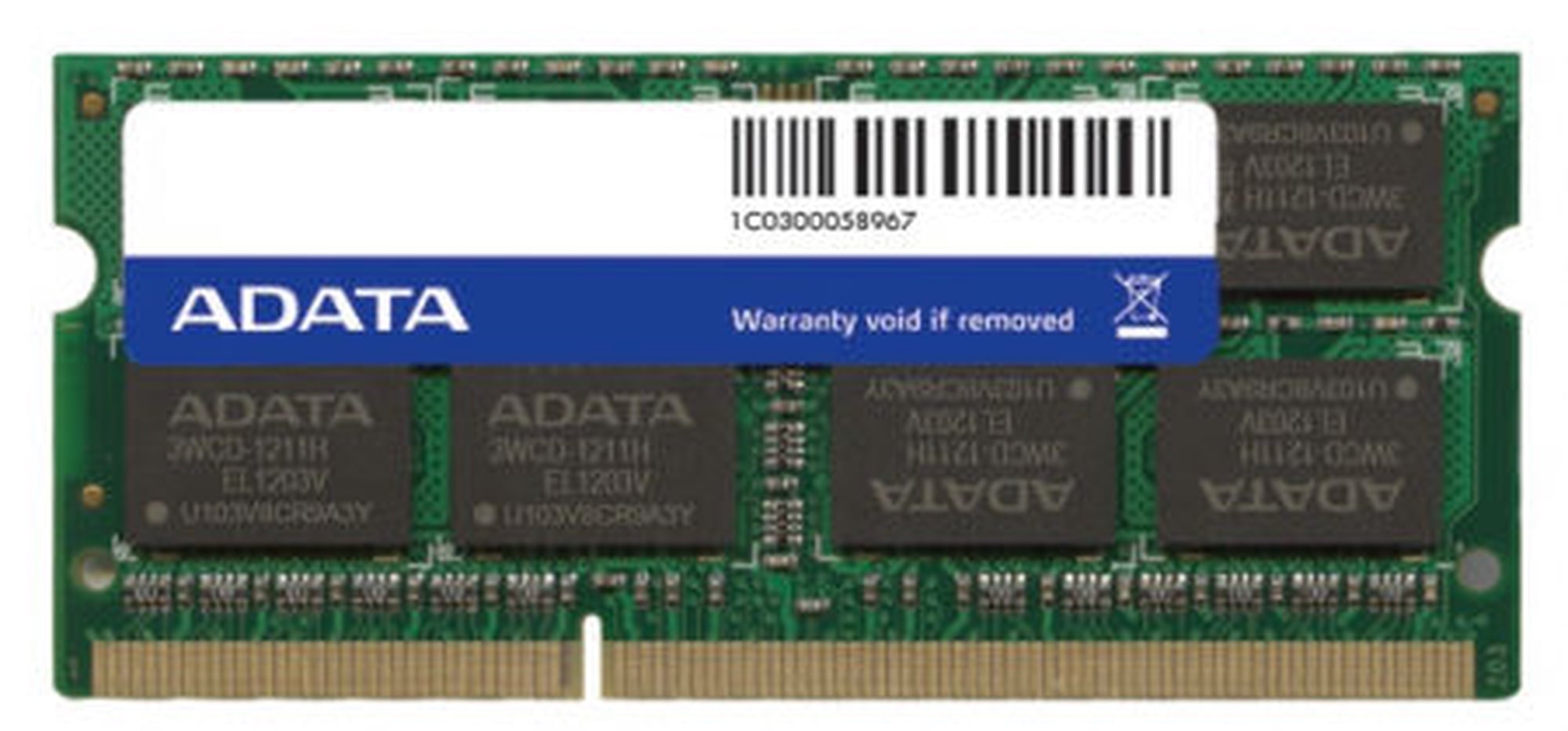 ADATA 4GB DDR3-1600 SO-DIMM Memory |