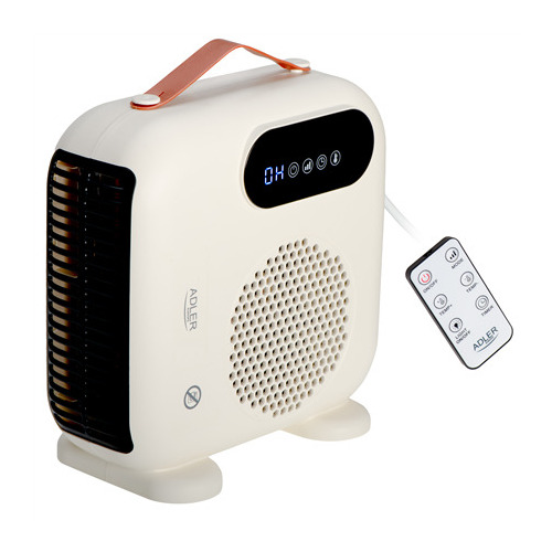 Adler LED Fan Heater with Remote