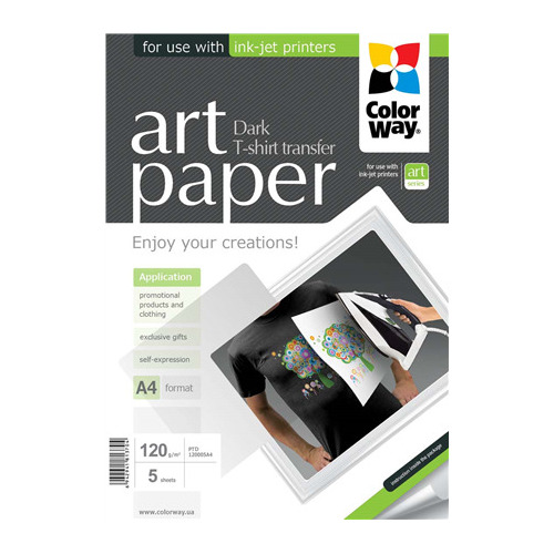 ColorWay ART T-shirt transfer (dark) |