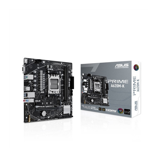 ASUS PRIME A620M-K Motherboard, AM5, AMD