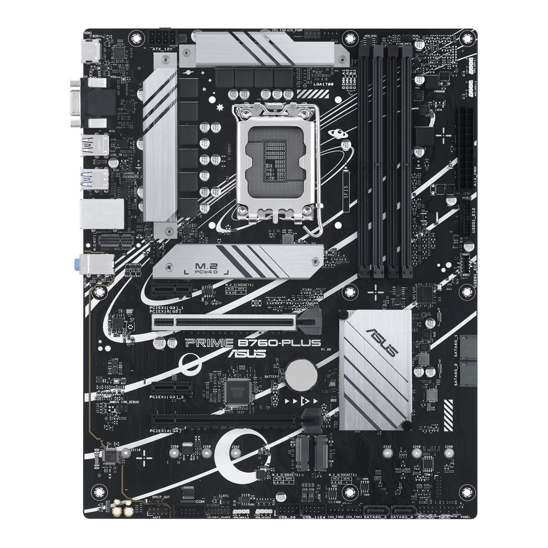 ASUS PRIME B760-PLUS Motherboard, LGA1700, Intel