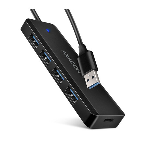 AXAGON  Travel four-port USB-A 5Gbps hub