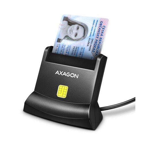 AXAGON  Universal desktop USB contact Smart