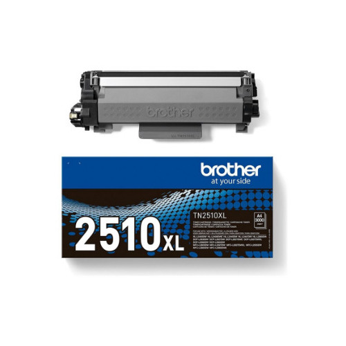 Brother  TN-2510XL Toner Cartridge, Black |