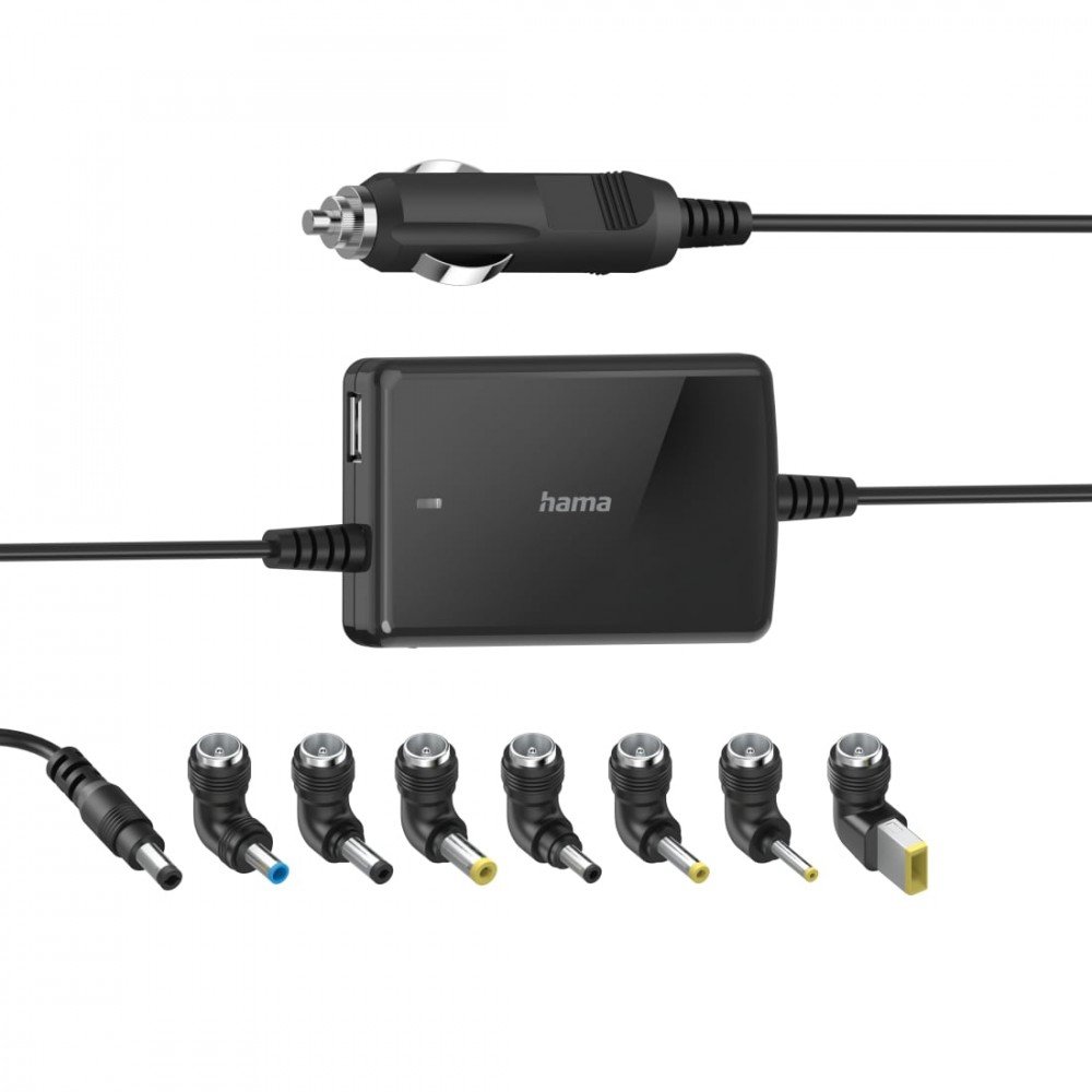Hama Car Notebook Power Adapter 15-19V/70W