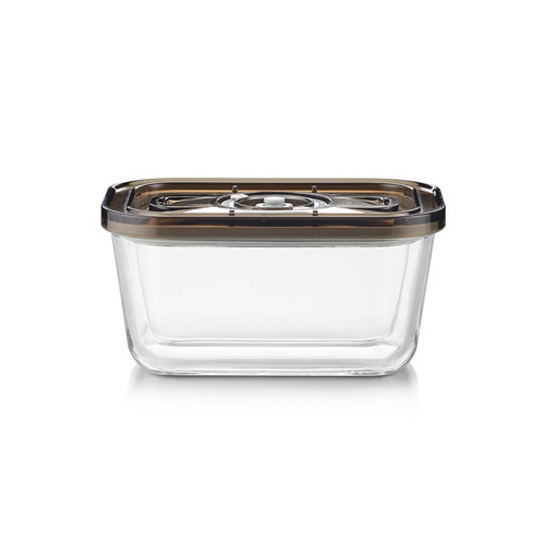 Caso Glass Vacuum Container with Plastic