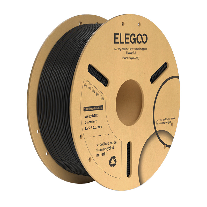 ELEGOO PLA+ Filament (Black) | 50