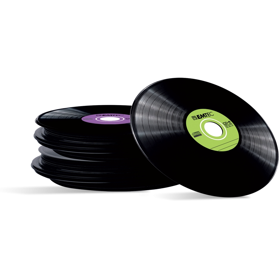 Emtec CD-R 700MB 52x Vinyl Look