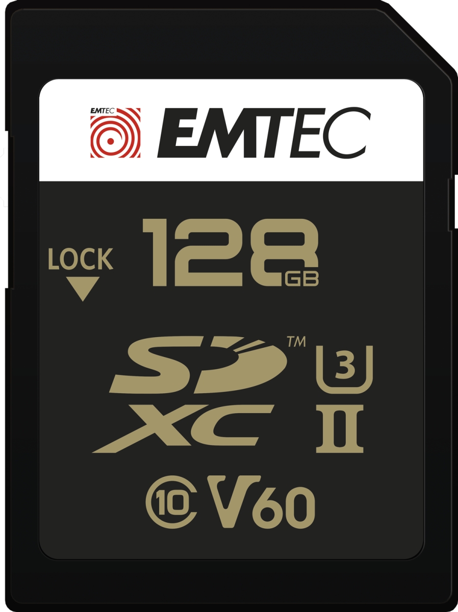 Emtec SDXC 128GB UHS-II V60 SpeedIN