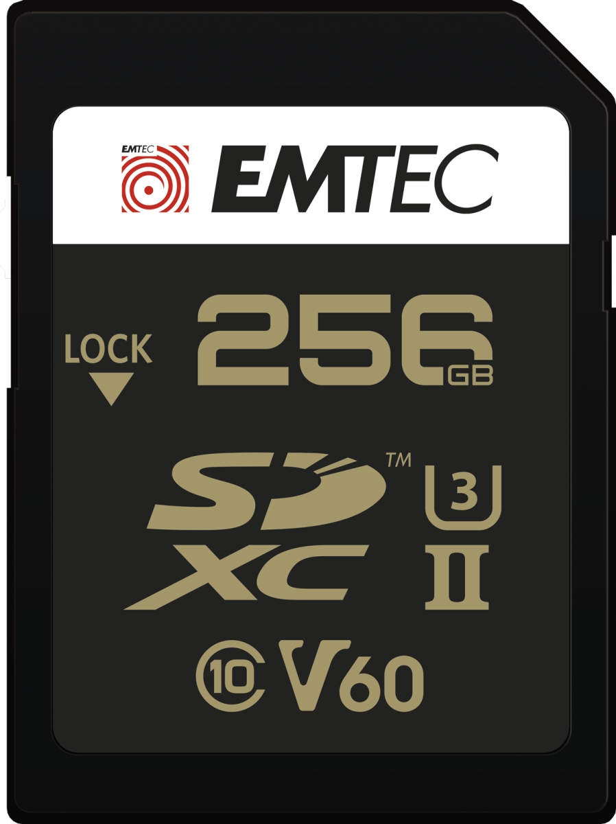 Emtec SDXC 256GB UHS-II V60 SpeedIN
