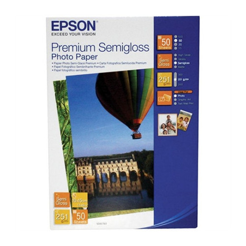 Epson Premium Semigloss Photo Paper 10x15cm