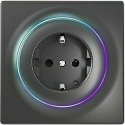 Fibaro FGWOF-011-8 socket-outlet Type F Black