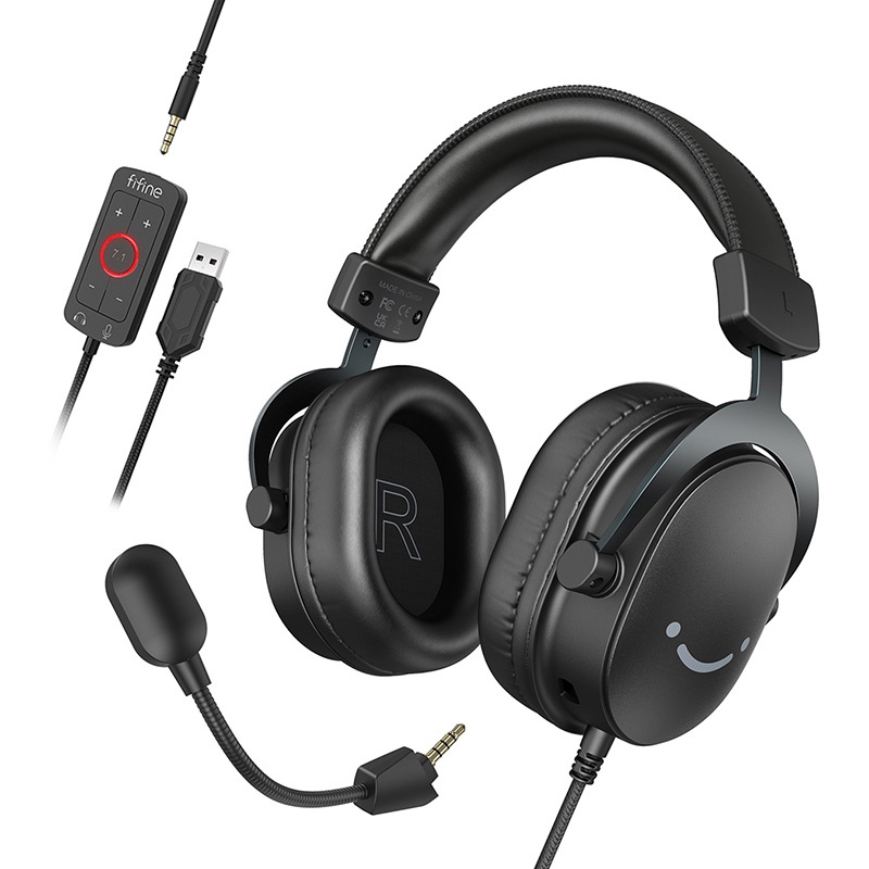 Fifine AmpliGame H9 Wired Gaming Headset