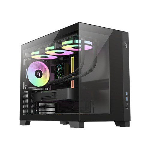Gamemax NEX C33 PC Case, Micro-ATX