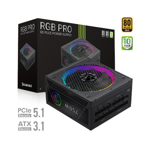 Gamemax RGB PRO 750G 750W Fully