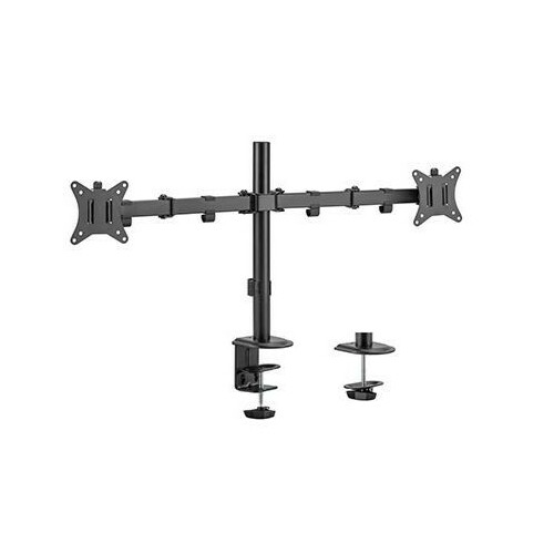 Gembird Adjustable desk 2-display mounting arm