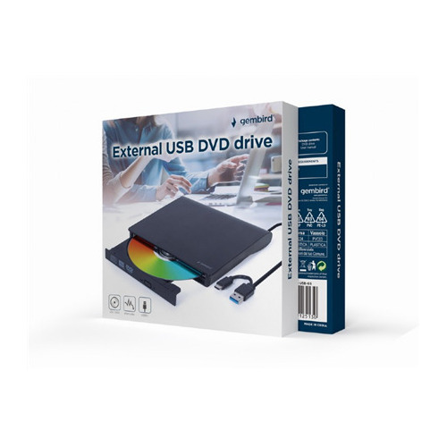 Gembird  External USB DVD Drive |