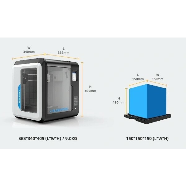 Gembird Flashforge Adventurer3 3D Printer ABS/PLA