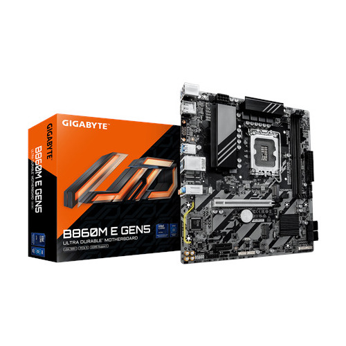 Gigabyte B860M E GEN5 Motherboard, LGA1851