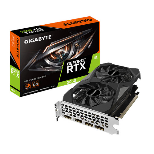 Graphics card Gigabyte GV-N3050WF2OCV2-6GD Nvidia GeForce