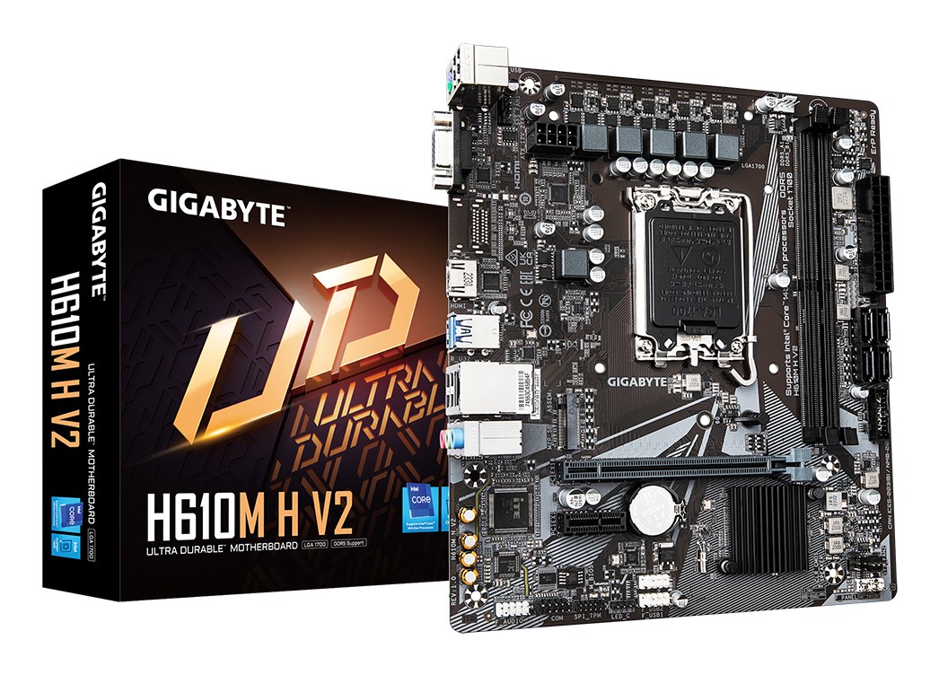 GIGABYTE H610M H V2 DDR5 Motherboard