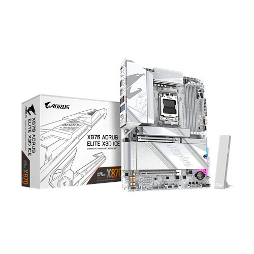 Gigabyte X870 AORUS ELITE X3D ICE