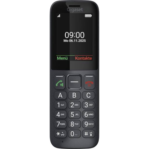 GIGASET SENIOR PHONE COMFORT 600 BLACK