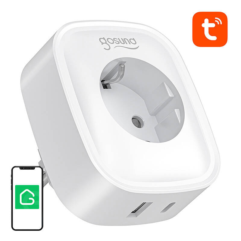 Gosund SP6 16A USB-C 20W Tuya