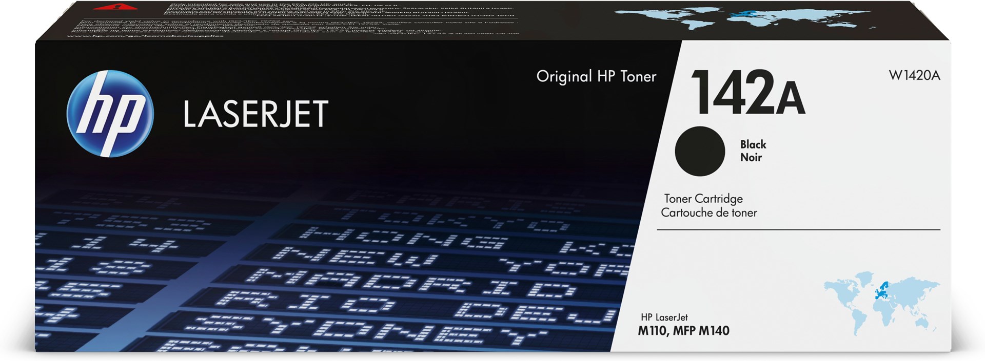 Hewlett Packard HP 142A Black Toner