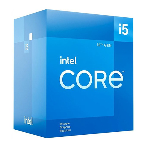 Intel Core i5-12400F Processor, 6C/12T, up