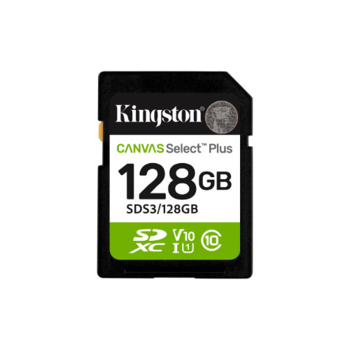 Kingston SDXC Canvas Select Plus Gen3
