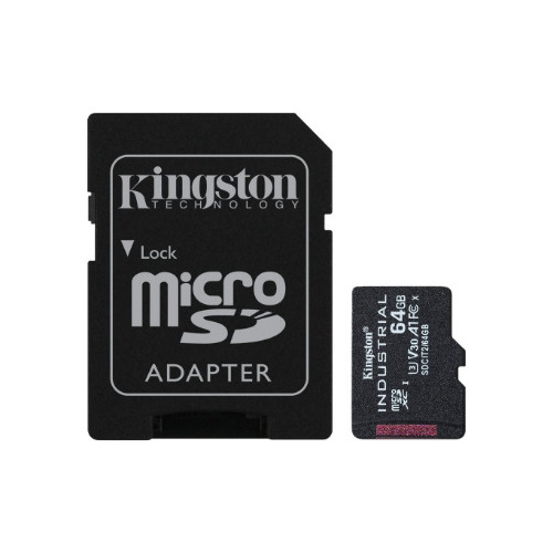 Karta Kingston Industrial MicroSDXC 64 GB