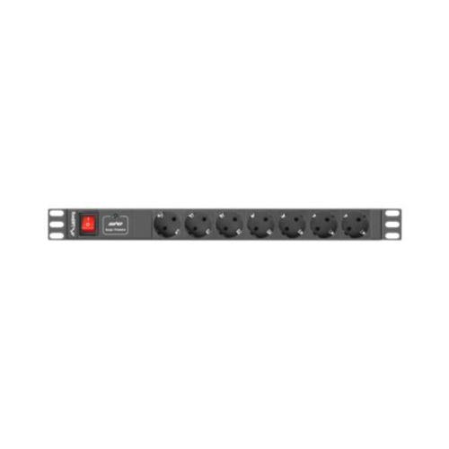 Lanberg PDU 19" 1U 16A 7x