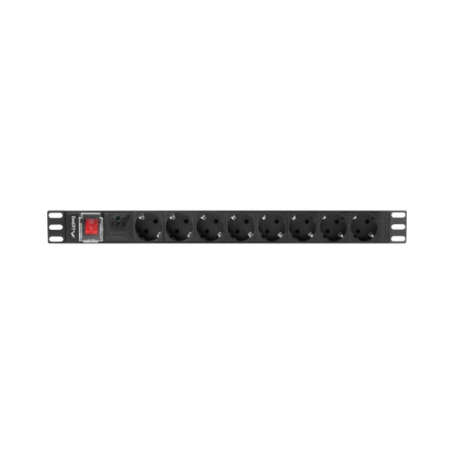 Lanberg PDU 19" 1U 16A 8x