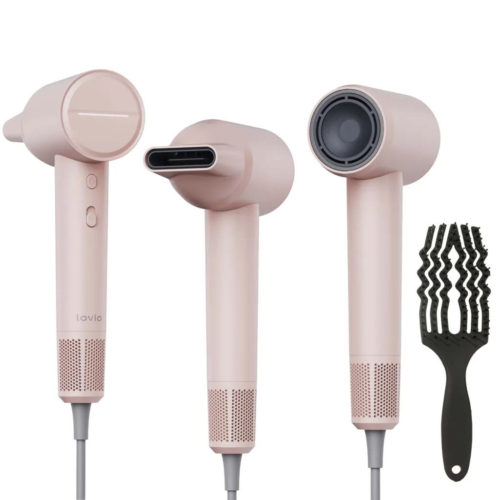 Lovio LVHD001PK Hair Dryer With Ionization
