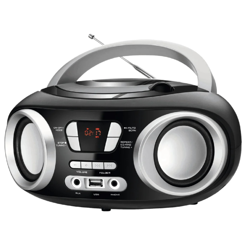 Manta MM9310BT CHILLI Bluetooth Boombox Radio