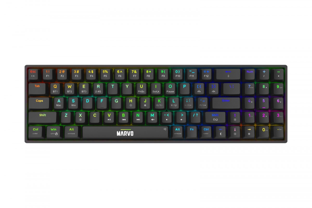 MARVO Mechanical keyboard SHOGO 78W wireless
