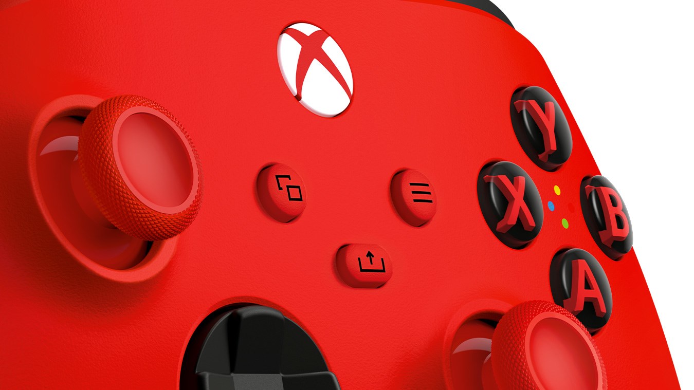 Microsoft Xbox Wireless Controller Red Bluetooth/USB