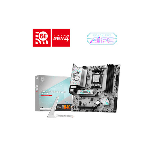 MSI B840M GAMING PLUS WIFI6E Motherboard