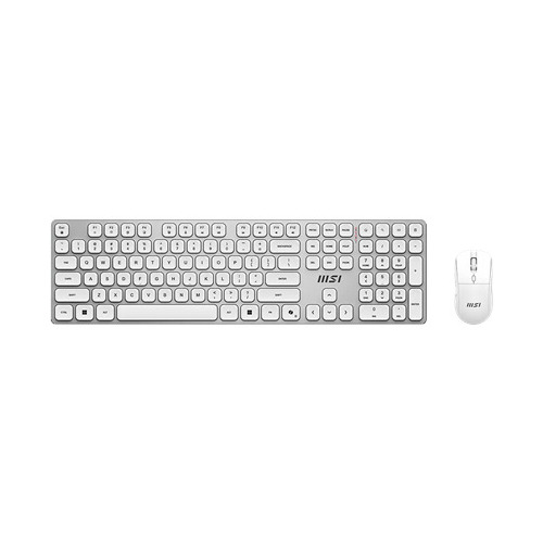 MSI FORGE K210 WIRELESS COMBO WHITE