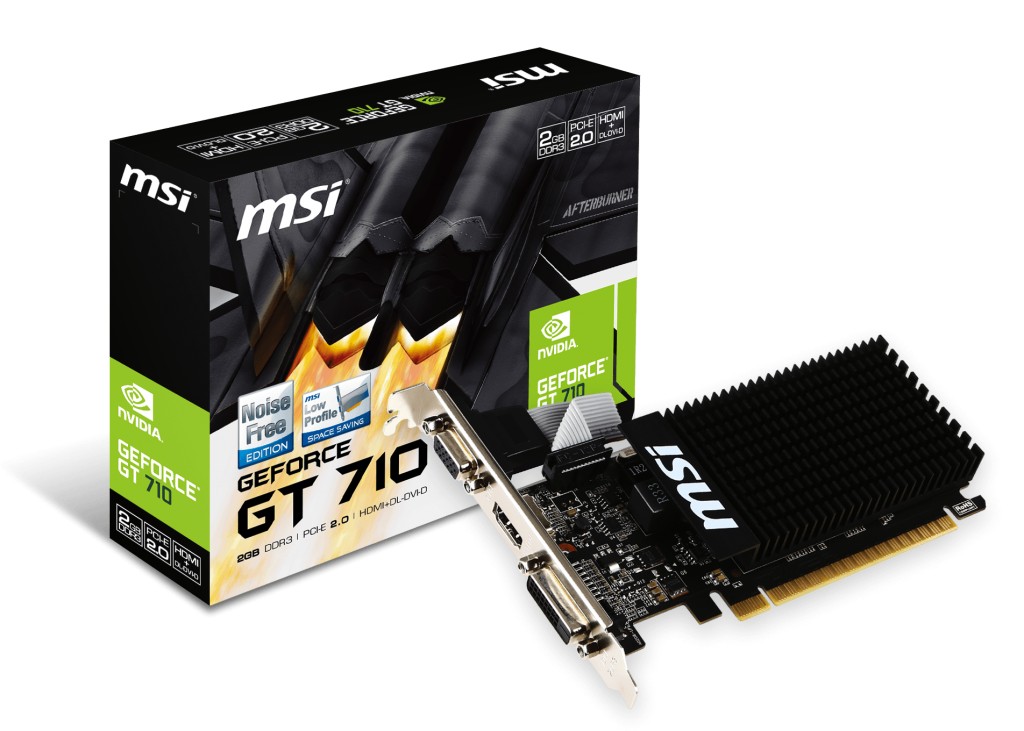 Graphics card MSI GeForce GT710 2