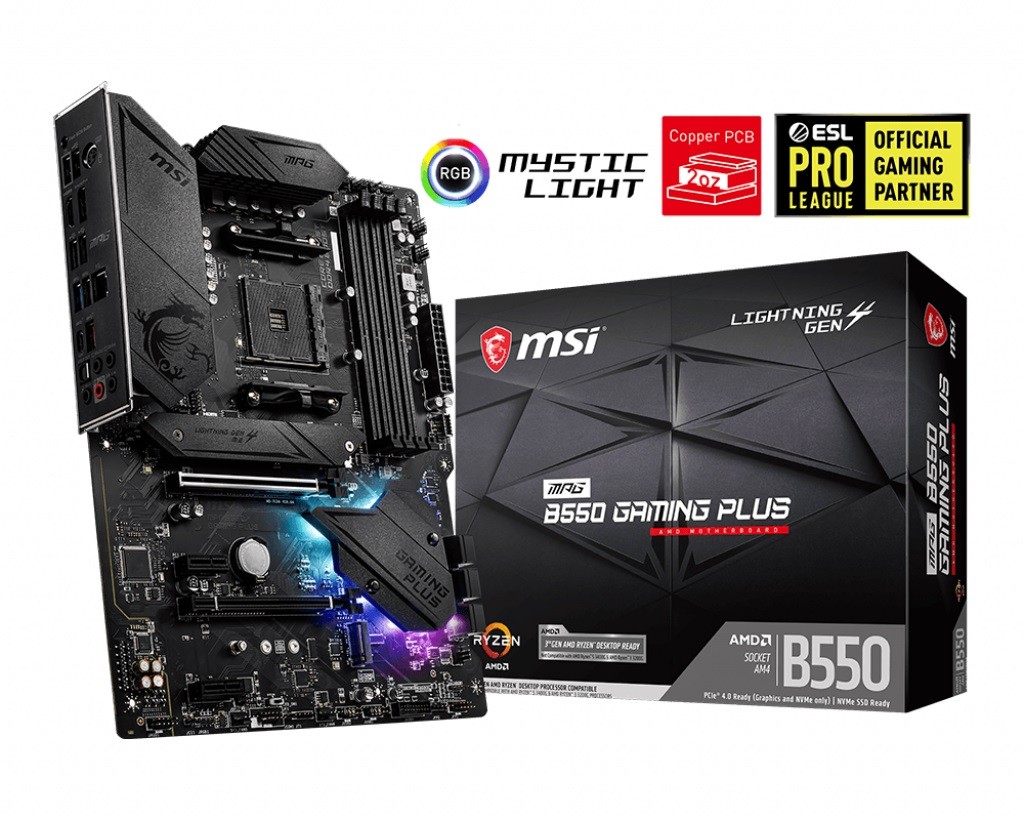 MSI MPG B550 GAMING PLUS AM4