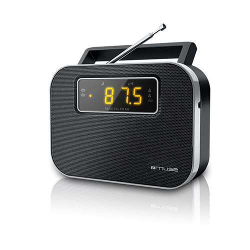 Radio Muse Muse M-081R Black, Alarm