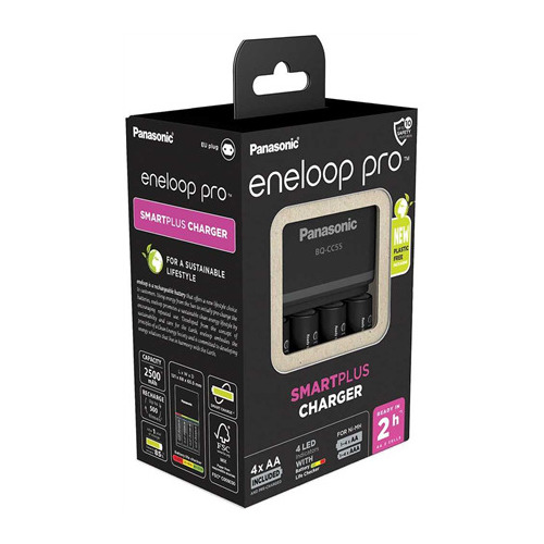 Charger Panasonic Eneloop BQ-CC55 (K-KJ55HCD40E) |