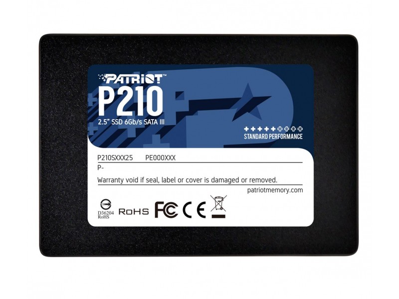 Patriot P210 500/400 MB/s 256GB 2