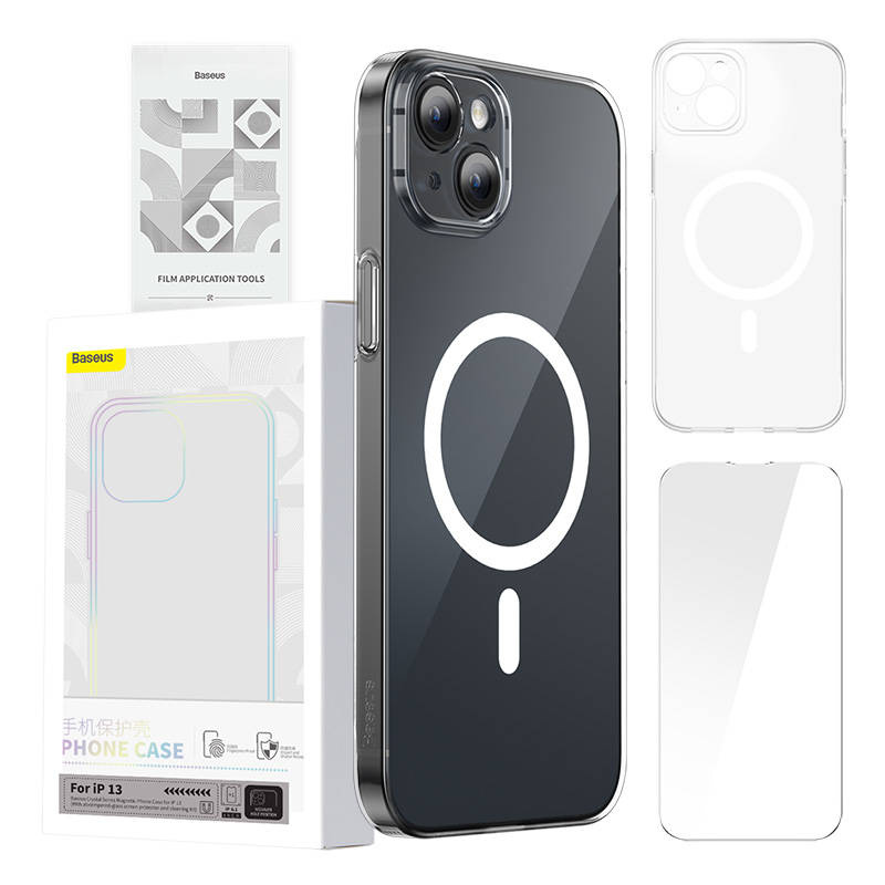 Phone case Baseus Magnetic Crystal Clear